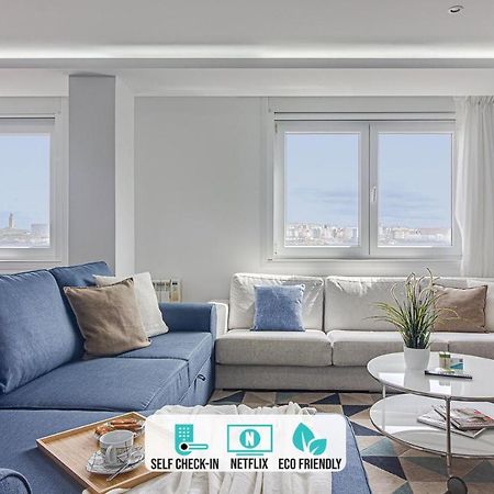 Riazor Ocean View Apartment A Coruna Exterior photo